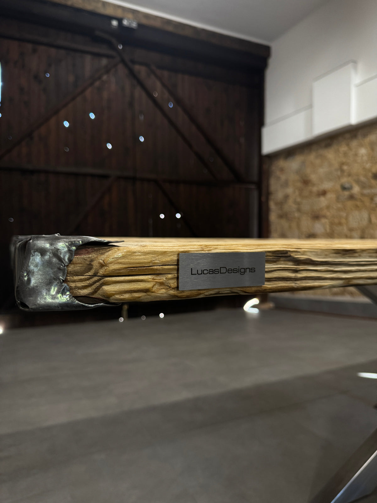 SCAFFOLD PLANK TABLE